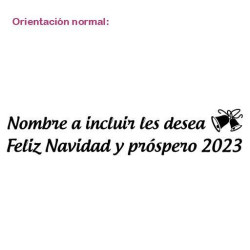 Feliz Navidad personalizado 2