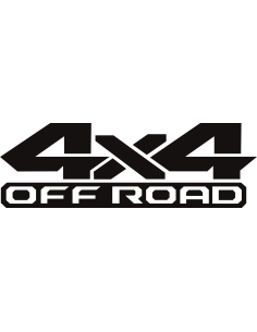 Vinilo 4x4 OFF ROAD para Vehículos | Adhesivo Todoterreno Exterior