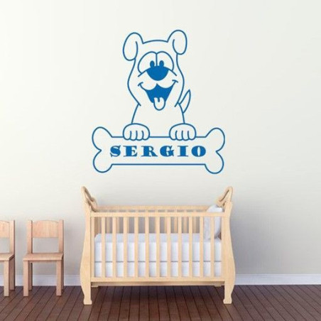 Hueso y perro "texto"