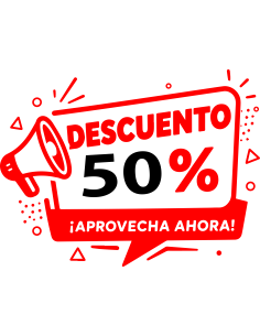 Descuento Megafono Personalizable
