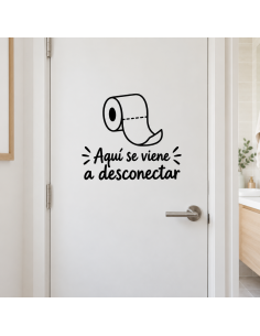 Aquí se viene a desconectar