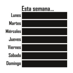 Pizarra Semanal 2