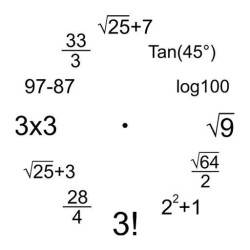 Reloj Matemático 2
