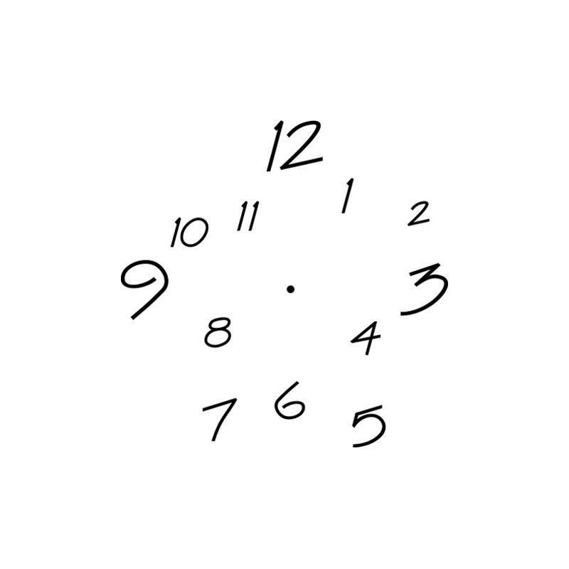 Reloj Desordenado