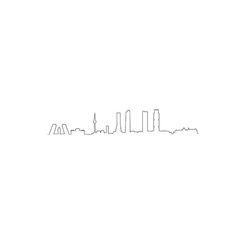 Skyline Madrid Línea