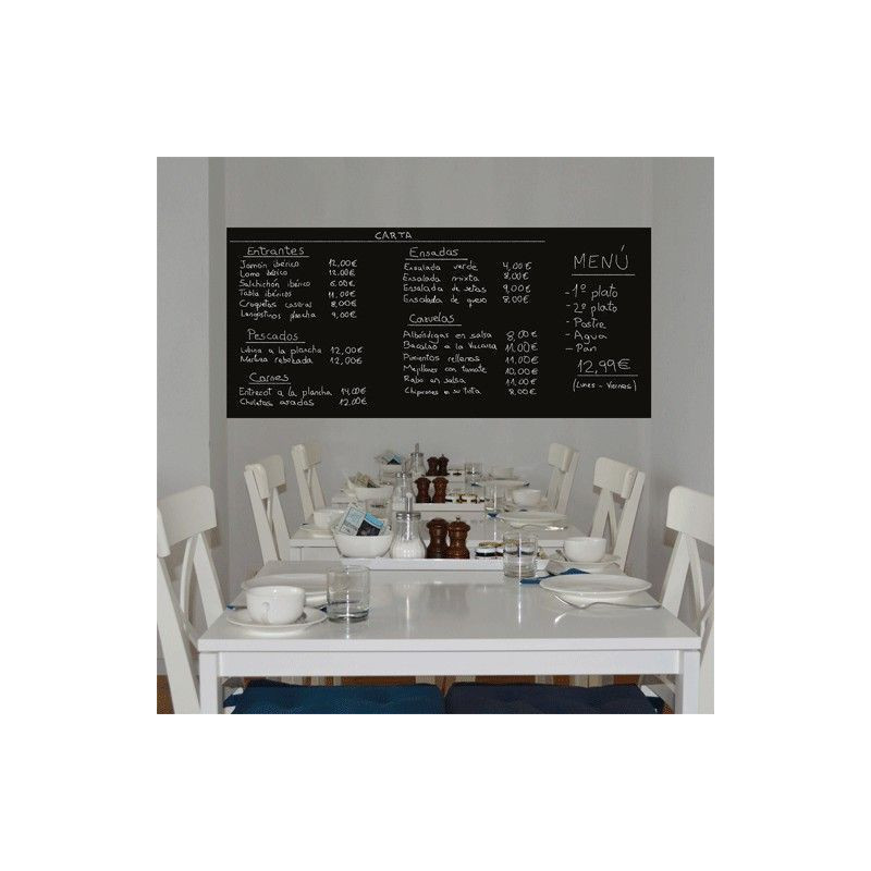 Pizarra de ancho 90 cm