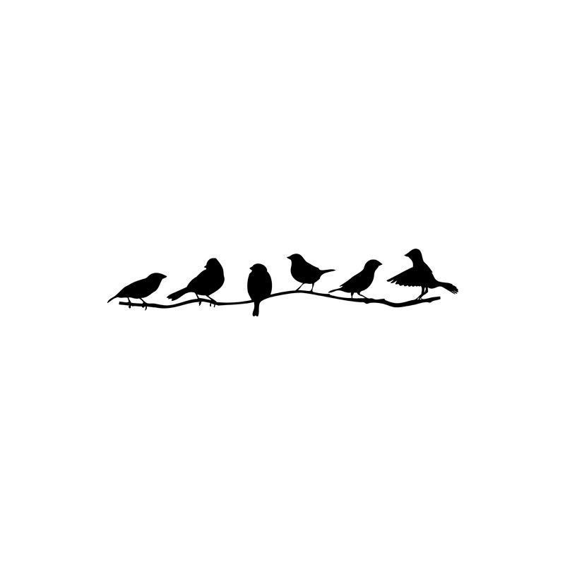 Pájaros en rama