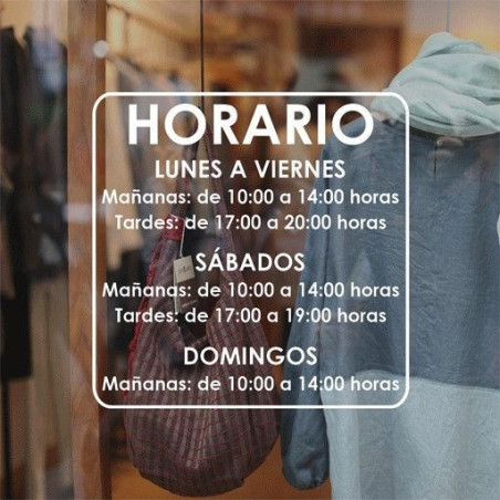Horario 2