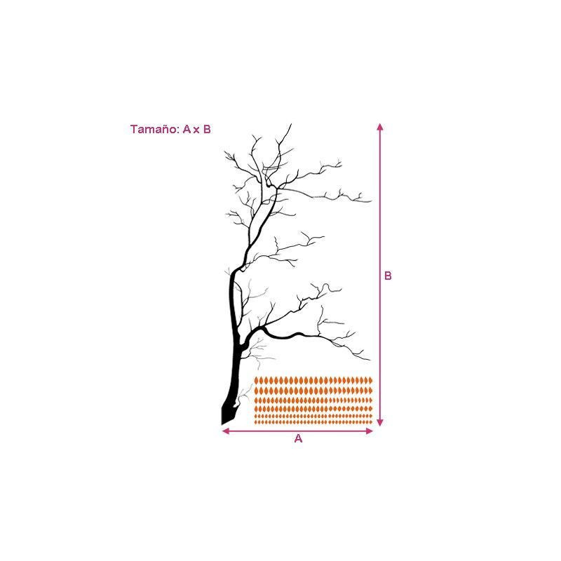 Árbol con hojas