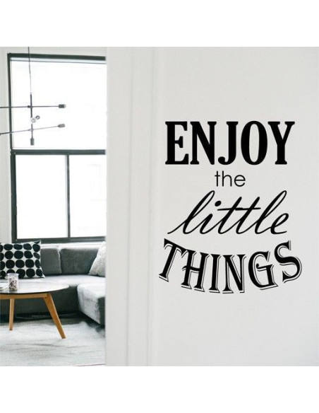 Enjoy the little things