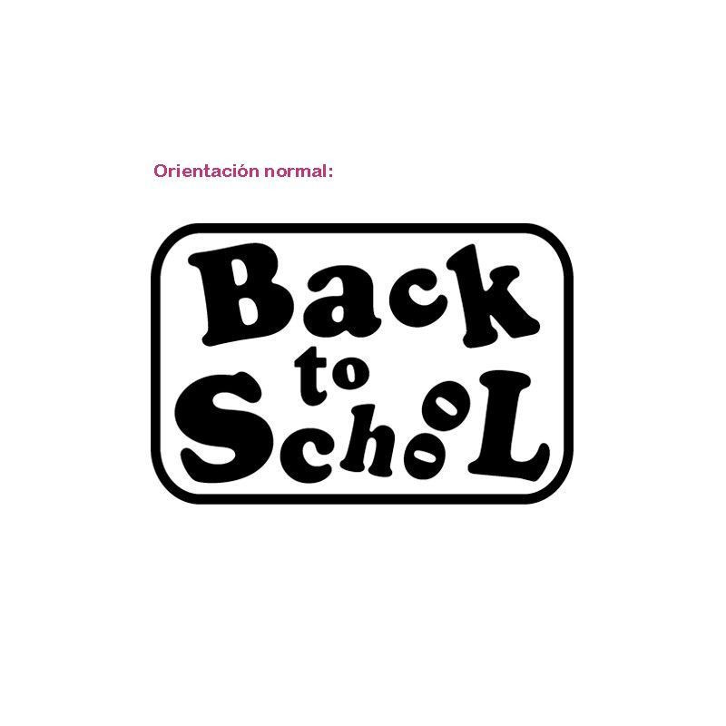 Back to school