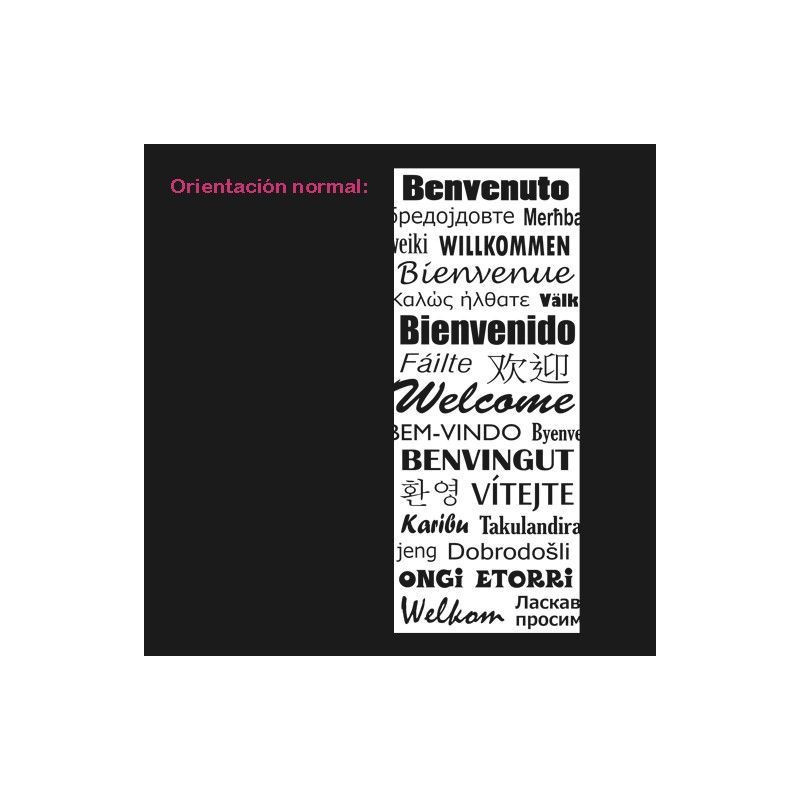 Translúcido bienvenido