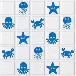 Azulejo Bajo el Mar