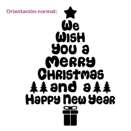 Árbol de Navidad Palabras