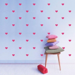 Vinilo básico corazones