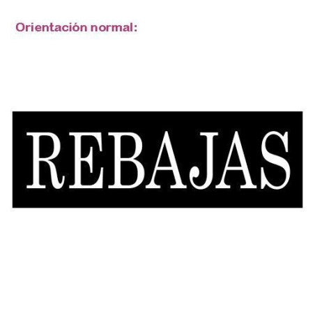Rebajas tienda