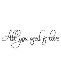 All you need is love 2