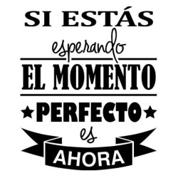 Si estás esperando el momento perfecto es ahora 2