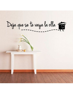 Deja que se te vaya la olla