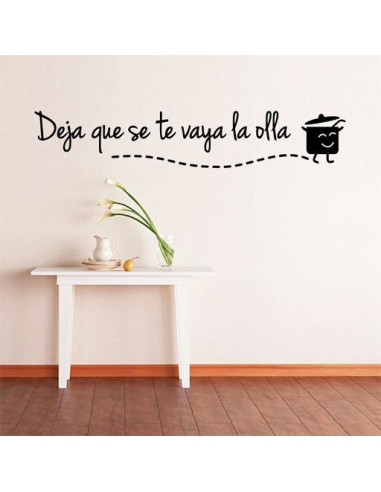 Deja que se te vaya la olla