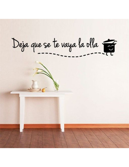 Deja que se te vaya la olla