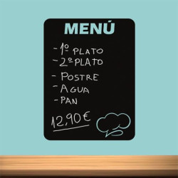 Pizarra menú