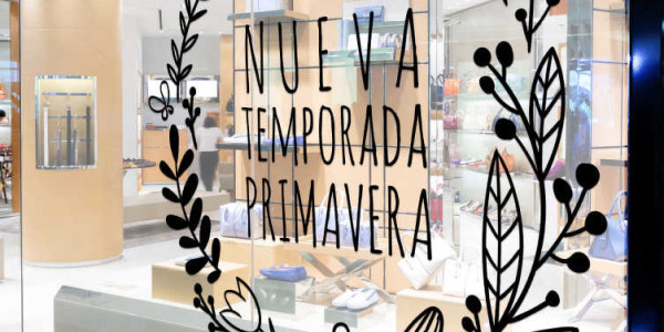 Vinilos para escaparates de negocios