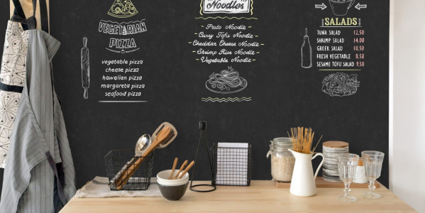 Vinilos de pizarra para la cocina