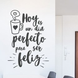 Frases originales de vinilo decorativo