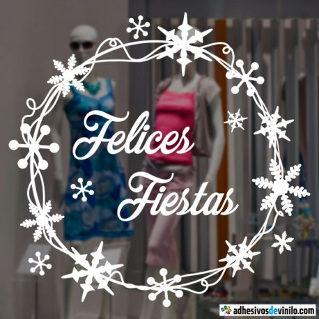 Vinilos para escaparates de Navidad